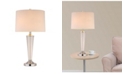 Artiva USA Crystal Suite Collection 33" H Modern 2-Light LED Crystal Table Lamp with Dimmer